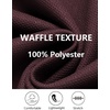 image:imageCOOFANDY Mens Casual Blazer Slim Fit Sport Coats Two Button Knit Textured Suit JacketWine Red