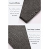 image:imageCOOFANDY Mens Casual Blazer Slim Fit Sports Coat One Button Suit Jacket Retro Tuxedos Formal Dress WearDeep Grey