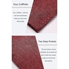 image:imageCOOFANDY Mens Casual Blazer Slim Fit Sports Coat One Button Suit Jacket Retro Tuxedos Formal Dress WearRed