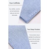 image:imageCOOFANDY Mens Casual Blazer Slim Fit Sports Coat One Button Suit Jacket Retro Tuxedos Formal Dress WearSky Blue