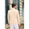 image:imageCOOFANDY Mens Casual Blazer Slim Fit Suit Jacket Lightweight One Button Business Sport CoatsBeige
