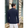 image:imageCOOFANDY Mens Casual Blazer Slim Fit Suit Jacket Lightweight One Button Business Sport CoatsNavy Blue