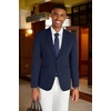 image:imageCOOFANDY Mens Casual Blazer Slim Fit Suit Jacket Lightweight One Button Business Sport CoatsNavy Blue