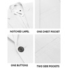 image:imageCOOFANDY Mens Casual Blazer Slim Fit Suit Jacket Lightweight One Button Business Sport CoatsWhite