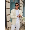 image:imageCOOFANDY Mens Casual Blazer Slim Fit Suit Jacket Two Button Lightweight Sport CoatBeige