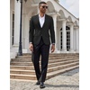 image:imageCOOFANDY Mens Casual Blazer Slim Fit Suit Jacket Two Button Lightweight Sport CoatBlack