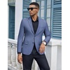 image:imageCOOFANDY Mens Casual Blazer Slim Fit Suit Jacket Two Button Lightweight Sport CoatBlue