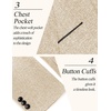 image:imageCOOFANDY Mens Casual Blazer Slim Fit Suit Jackets Lightweight One Button Business Sport Coats2  Khaki