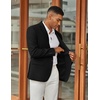 image:imageCOOFANDY Mens Casual Blazer Slim Fit Two Button Lightweight Sport Coats Business Suit JacketBlack
