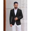 image:imageCOOFANDY Mens Casual Blazer Slim Fit Two Button Lightweight Sport Coats Business Suit JacketBlack