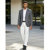 image:imageCOOFANDY Mens Casual Blazer Slim Fit Two Button Lightweight Sport Coats Business Suit JacketLight Grey