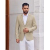 image:imageCOOFANDY Mens Casual Blazer Slim Fit Two Button Lightweight Sport Coats Business Suit JacketLight Khaki