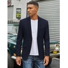 image:imageCOOFANDY Mens Casual Blazer Slim Fit Two Button Lightweight Sport Coats Business Suit JacketNavy Blue