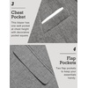 image:imageCOOFANDY Mens Casual Blazer Sport Coats Slim Fit One Button Lightweight Suit JacketLinen Gray