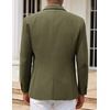 image:imageCOOFANDY Mens Casual Blazers Sport Coats Slim Fit Cotton Sport Jackets 1 Button Lightweight Suit JacketsB Army Green