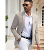 image:imageCOOFANDY Mens Casual Blazers Sport Coats Slim Fit Cotton Sport Jackets 1 Button Lightweight Suit JacketsB Light Grey