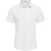 image:imageCOOFANDY Mens Casual Button Down Shirts Short Sleeve Textured Summer Beach Shirt with PocketAwhite