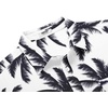 image:imageCOOFANDY Mens Casual Button Down Shirts Short Sleeve Textured Summer Beach Shirt with PocketCoconut Treenavy