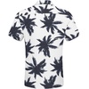 image:imageCOOFANDY Mens Casual Button Down Shirts Short Sleeve Textured Summer Beach Shirt with PocketCoconut Treenavy