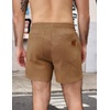 image:imageCOOFANDY Mens Casual Cotton Shorts Summer Beach 5 Inch Shorts Lightweight Drawstring Elastic Waist Chino Golf ShortsYellow