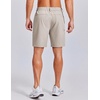 image:imageCOOFANDY Mens Casual Golf Shorts 79 Lightweight Stretch QuickDry Shorts for Hiking Work with 4 PocketsApricot