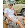 image:imageCOOFANDY Mens Casual Golf Shorts 79 Lightweight Stretch QuickDry Shorts for Hiking Work with 4 PocketsApricot