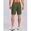 image:imageCOOFANDY Mens Casual Golf Shorts 79 Lightweight Stretch QuickDry Shorts for Hiking Work with 4 PocketsArmy Green