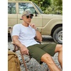 image:imageCOOFANDY Mens Casual Golf Shorts 79 Lightweight Stretch QuickDry Shorts for Hiking Work with 4 PocketsArmy Green