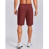 image:imageCOOFANDY Mens Casual Golf Shorts 79 Lightweight Stretch QuickDry Shorts for Hiking Work with 4 PocketsRed