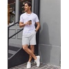 image:imageCOOFANDY Mens Casual Golf Shorts 79 Lightweight Stretch QuickDry Shorts for Hiking Work with 4 PocketsWhite