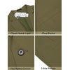 image:imageCOOFANDY Mens Casual Linen Blazer Lightweight Regular Fit Sport Coat One Button Suit JacketArmy Green