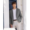 image:imageCOOFANDY Mens Casual Linen Blazer Lightweight Regular Fit Sport Coat One Button Suit JacketDark Grey