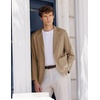 image:imageCOOFANDY Mens Casual Linen Blazer Lightweight Regular Fit Sport Coat One Button Suit JacketDark Khaki