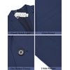 image:imageCOOFANDY Mens Casual Linen Blazer Lightweight Regular Fit Sport Coat One Button Suit JacketNavy Blue