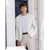 image:imageCOOFANDY Mens Casual Linen Blazer Lightweight Regular Fit Sport Coat One Button Suit JacketWhite