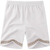 image:imageCOOFANDY Mens Casual Linen Shorts Elastic Waist Drawstring Loose Fit Summer Beach Vacation Shorts with PocketsBoho Jacquard 1