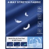 image:imageCOOFANDY Mens Casual Shorts 7 Stretch Golf Shorts with 4 Pockets Quick Dry Lightweight Shorts Dress for Hiking WorkRoyal Blue