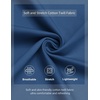 image:imageCOOFANDY Mens Casual Shorts 9 Elastic Waist Chino Shorts Lightweight Summer Dress Shorts with PocketsDark Blue