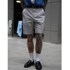 image:imageCOOFANDY Mens Casual Shorts 9 Elastic Waist Chino Shorts Lightweight Summer Dress Shorts with PocketsGrey