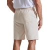 image:imageCOOFANDY Mens Casual Shorts 9 Flat Front Elastic Waist Linen Dress Shorts Lightweight Summer Outfits with PocketsBeige