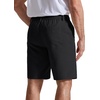 image:imageCOOFANDY Mens Casual Shorts 9 Flat Front Elastic Waist Linen Dress Shorts Lightweight Summer Outfits with PocketsBlack
