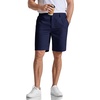 image:imageCOOFANDY Mens Casual Shorts 9 Flat Front Elastic Waist Linen Dress Shorts Lightweight Summer Outfits with PocketsNavy Blue