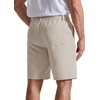 image:imageCOOFANDY Mens Casual Shorts 9 Flat Front Elastic Waist Linen Dress Shorts Lightweight Summer Outfits with PocketsOatmeal