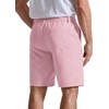 image:imageCOOFANDY Mens Casual Shorts 9 Flat Front Elastic Waist Linen Dress Shorts Lightweight Summer Outfits with PocketsPink