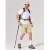 image:imageCOOFANDY Mens Casual Shorts 9 Lightweight Cargo Shorts for Golf Hiking Work Fishing with 5 PocketsButter Yellow