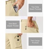 image:imageCOOFANDY Mens Casual Shorts 9 Lightweight Cargo Shorts for Golf Hiking Work Fishing with 5 PocketsButter Yellow