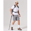 image:imageCOOFANDY Mens Casual Shorts 9 Lightweight Cargo Shorts for Golf Hiking Work Fishing with 5 PocketsLight Gray