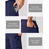 image:imageCOOFANDY Mens Casual Shorts 9 Lightweight Cargo Shorts for Golf Hiking Work Fishing with 5 PocketsNavy Blue