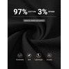 image:imageCOOFANDY Mens Casual Shorts ClassicFit 9 Chino Shorts Cotton Stretch Golf Short with 4 PocketsBlack