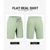 image:imageCOOFANDY Mens Casual Shorts Cotton Drawstring 9 inch Chino Shorts Stretch Elastic Waist Summer Beach Golf ShortsLight Green